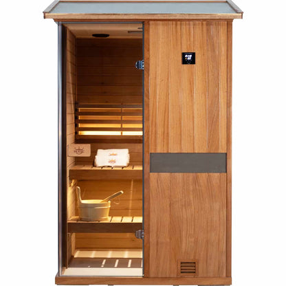 Aurora Outdoor Steam Sauna - 2 Person