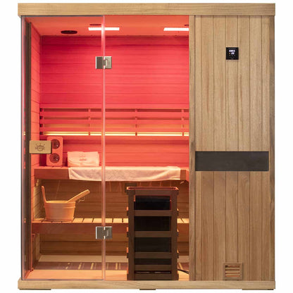 Aurora Indoor Steam Sauna - 4 Person
