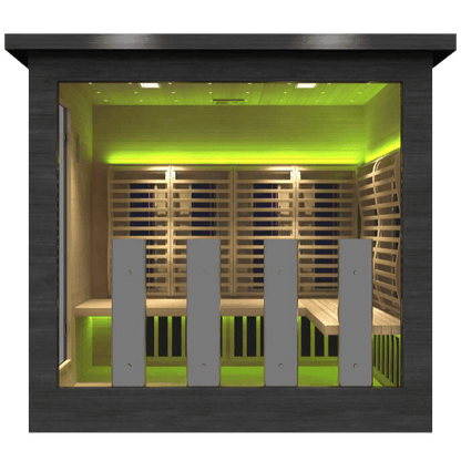 Sun Home Luminar™ Outdoor 5-Person Full Spectrum Infrared Sauna