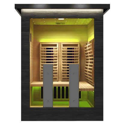 Sun Home Luminar™ Outdoor 2-Person Full Spectrum Infrared Sauna