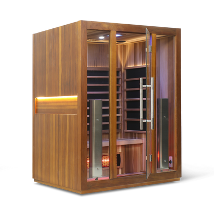 3 Person Full Spectrum "Smart" WIFI Infrared Sauna