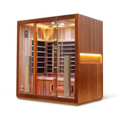 4 Person Full Spectrum "Smart" WIFI Infrared Sauna