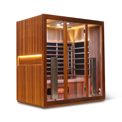 4 Person Full Spectrum "Smart" WIFI Infrared Sauna