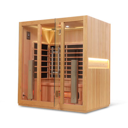 4 Person Full Spectrum "Smart" WIFI Infrared Sauna