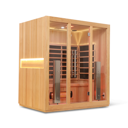 4 Person Full Spectrum "Smart" WIFI Infrared Sauna
