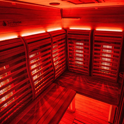 Sun Home Luminar™ Outdoor 5-Person Full Spectrum Infrared Sauna