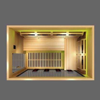 Sun Home Luminar™ Outdoor 5-Person Full Spectrum Infrared Sauna