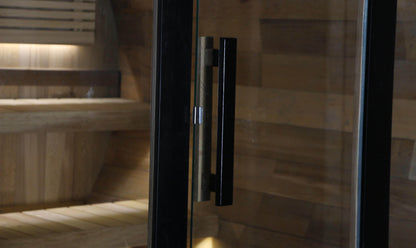 Outdoor Cedar Barrel Sauna