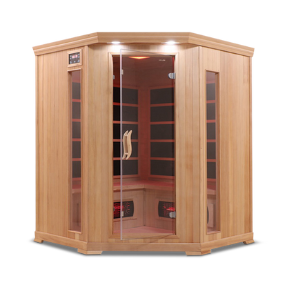 4 Person Full Spectrum Corner Infrared Sauna