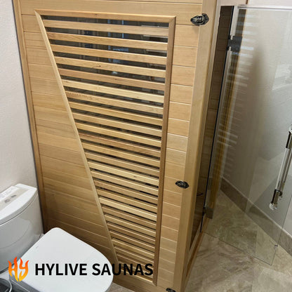 Luxury Traditional Steam Sauna Room -  3 Person