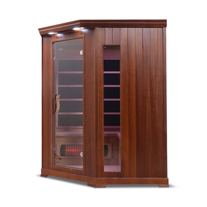 4 Person Full Spectrum Corner Infrared Sauna