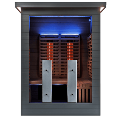 Sun Home Luminar™ Outdoor 2-Person Full Spectrum Infrared Sauna