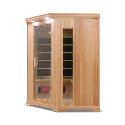 4 Person Full Spectrum Corner Infrared Sauna