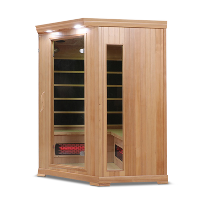 4 Person Full Spectrum Corner Infrared Sauna