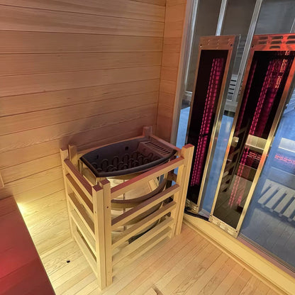Luxury Indoor Hybrid Sauna Room - FAMILY 4