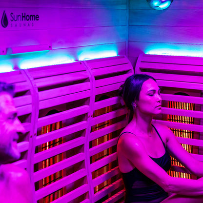 Sun Home Luminar™ Outdoor 5-Person Full Spectrum Infrared Sauna