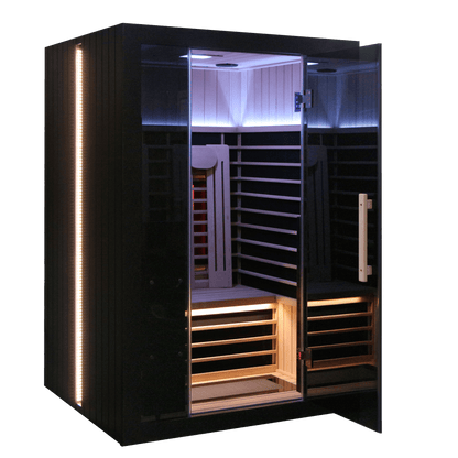 Sun Home Eclipse™ 2-Person Red Light & Infrared Sauna
