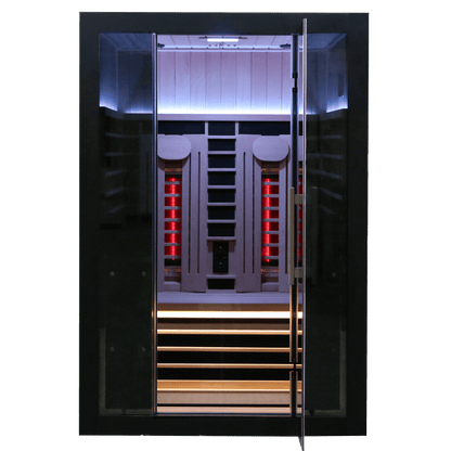 Sun Home Eclipse™ 2-Person Red Light & Infrared Sauna